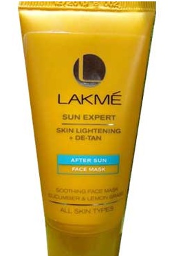 Lakme Sun Expert Bőrhalványító arcmaszk