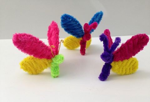 DIY Butterfly Pipe Cleaner Crafts