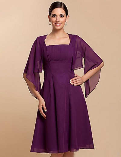 Purple Prom Flare Frock