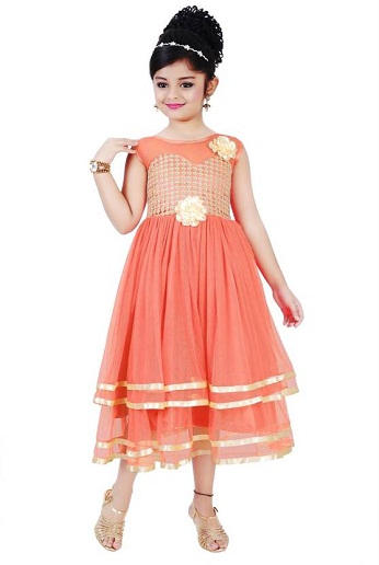 Piges Pretty Orange Frock