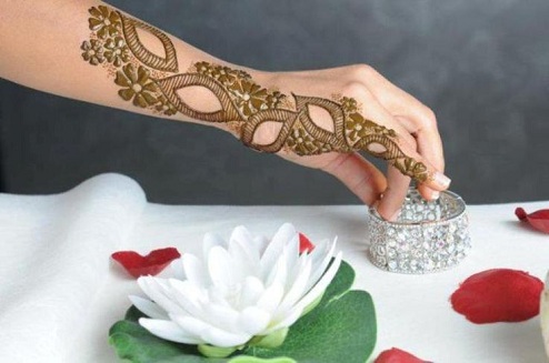 Side Arm Mehndi Designs