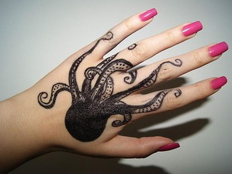 Smukke og pulserende Octopus tatoveringsdesigner