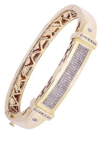 April Birthstone armbånd til mænd