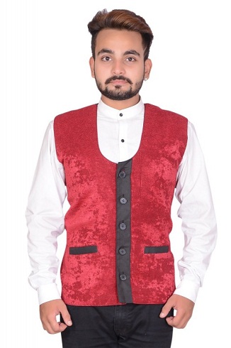 U-hals vest