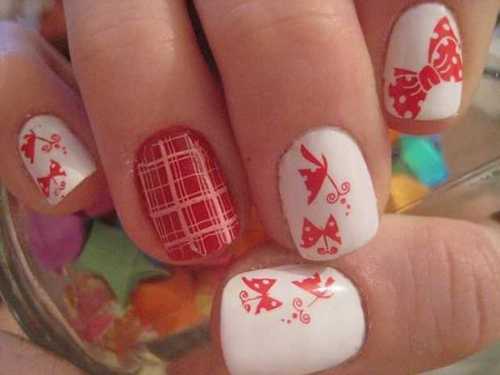 sommerfugl nail art8