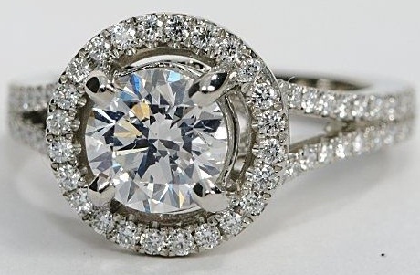 Pasziánsz gyémánt eljegyzési gyűrű, tervező