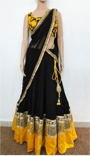 designer lehenga sarees5