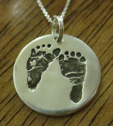 Baby print tilpasset vedhæng