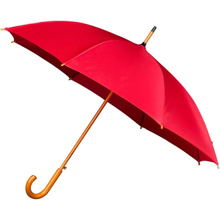 Fa vörös esernyő