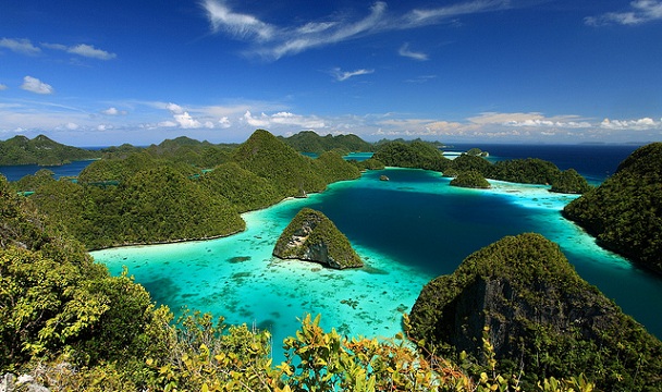 Raja Ampat -szigetek Indonézia legszebb helyei