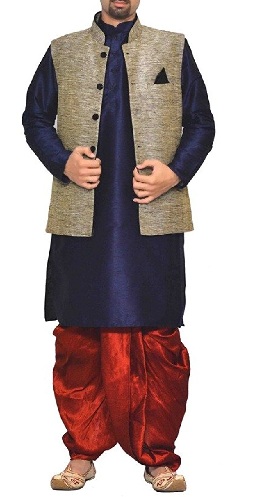 Designer Kurta med Dhoti