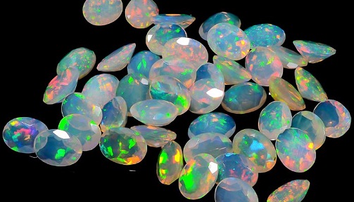 Løs opal ædelsten
