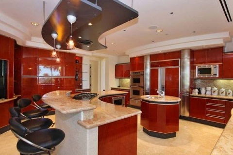 Island Luxury Kitchen Design