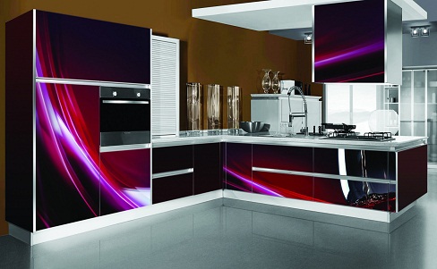 3D luksus køkken design
