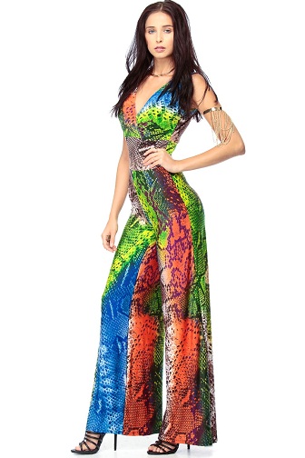 Rainbow Palazzo Jumpsuits