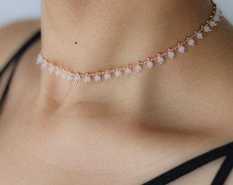 Choker Rose Gold nyaklánc