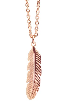 Feather Rose Gold nyaklánc