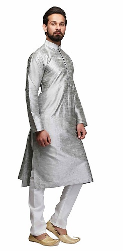 Raw Silk mænds Kurti