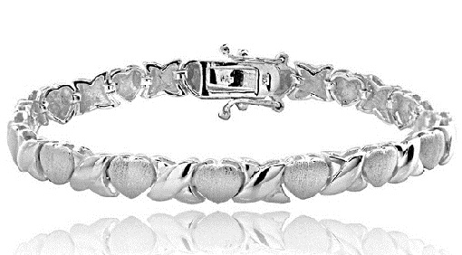 Armbånd i kærligt sølv i sterling