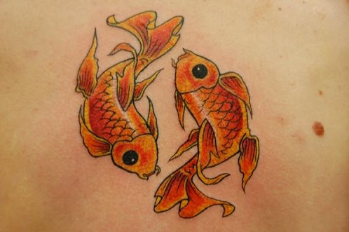 Aranyhal tetoválás