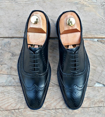 Lace Ups Black Brogue