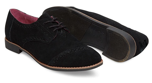 Black Suede Woman's Bourges