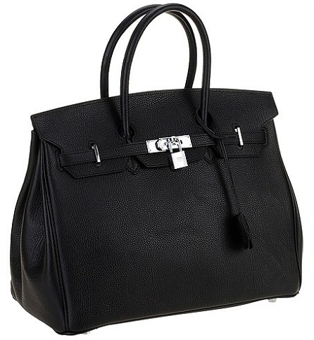 Sort Birkin taske