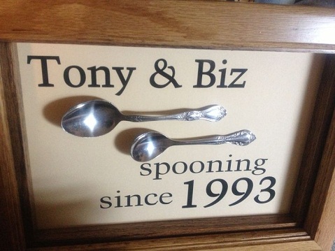 Spooning gave