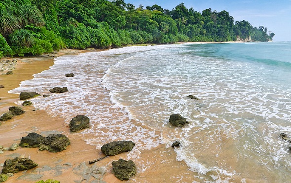 Strandok az Andaman-Neil Island Beach-en