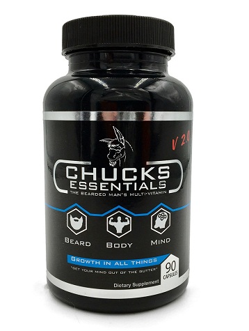 Chuck Essentials Bearded Man multivitamin