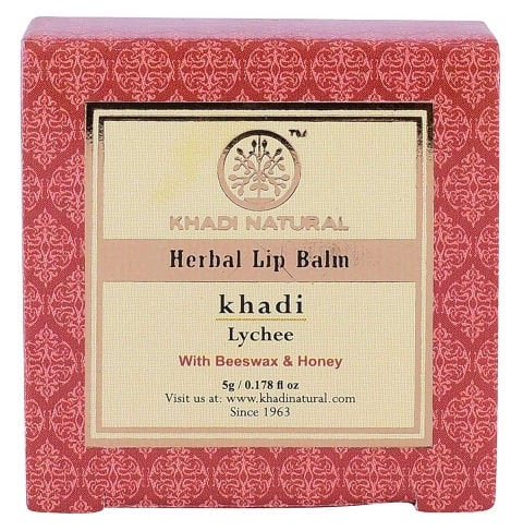 Khadi Natural Lychee Lip Balm