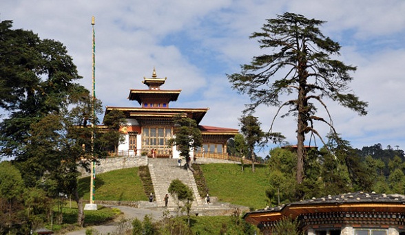 Zango Pelri templom bhután híres helyek