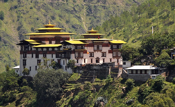 Tashigang bhután turisztikai helyszín