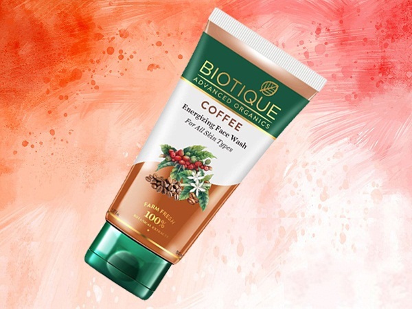 Biotique Coffee energizáló arclemosó