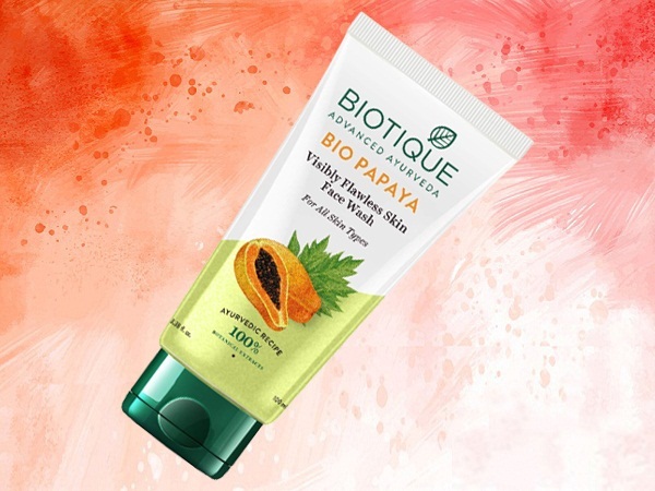 Biotique Bio Papaya Exfoliating Face Wash