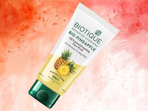 Biotique Bio Ananász olaj kiegyensúlyozó arclemosó