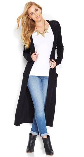 Cardigan Duster női pulóver