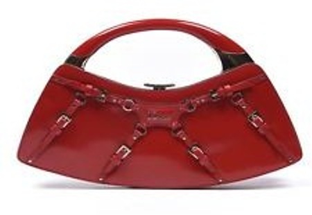 Kis méretű Christian Dior piros táska