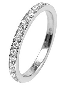 Platinum diamant forlovelsesring