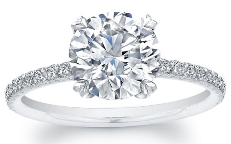 Solitaire Diamond forlovelsesring