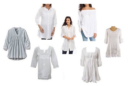 9 Bedste mode hvide tunika -toppe til kvinder i Indien