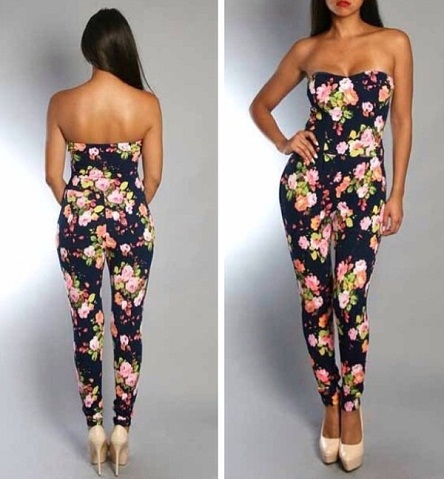 Blomstrende jumpsuits nyt look