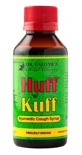 Dr. Vaidya's Huff 'n' Kuff Hostesirup
