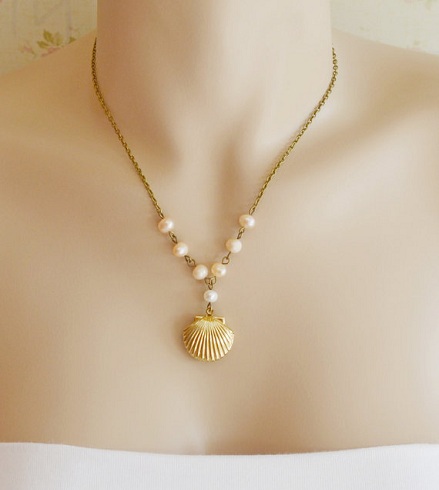 Sea Shell Locket