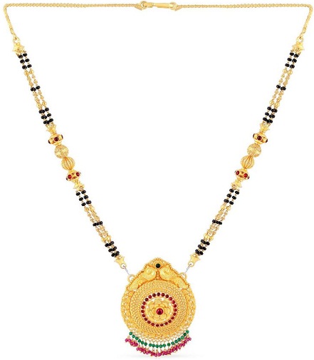 Guddommelig 22k guld mangalsutra