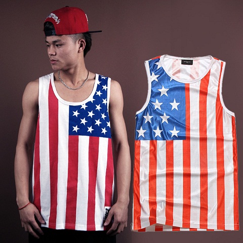 Amerikansk flagvest