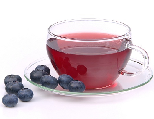 Kost te til at tabe sig - blåbær te