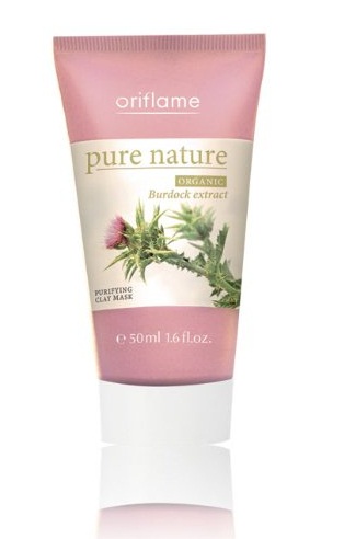 Oriflame Pure Nature Organic Bojtorján Exact Purifying Face Mas