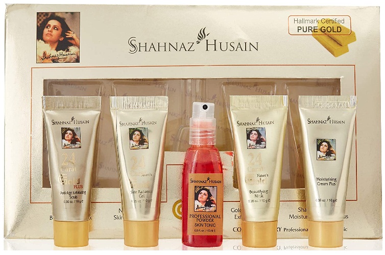Shahnaz Husain Gold Skin Kit zsíros bőrre