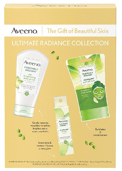 Aveeno Ultimate Radiance arcbőrápoló készlet